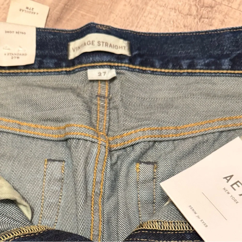 American Eagle AE 77 Premium Vintage Straight Jeans - Picture 6 of 7